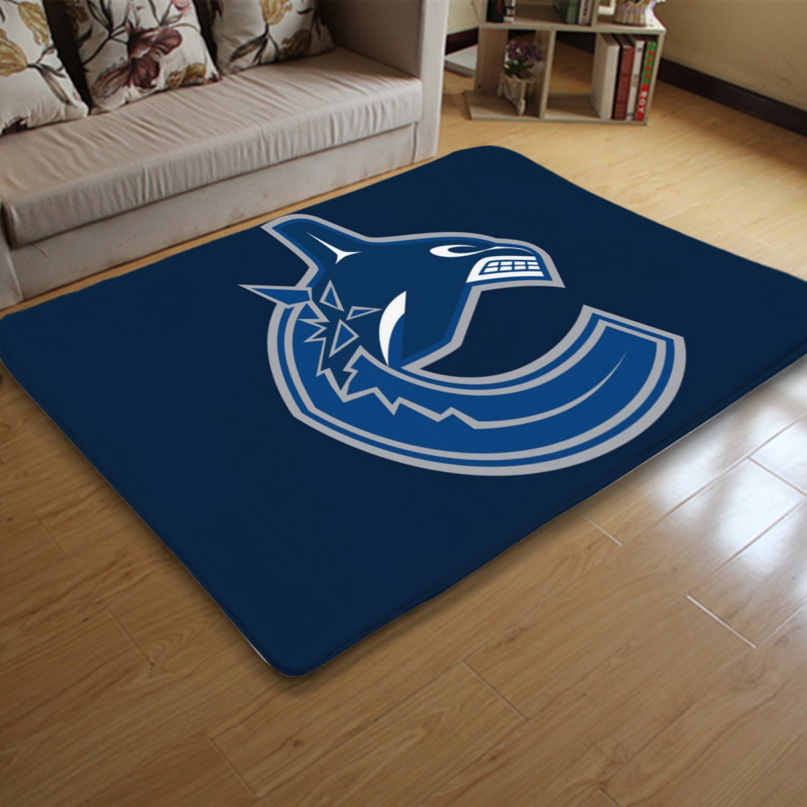 Vancouver Canucks Hockey Rugs Bedroom Living Room Bathroom Carpet Mat Rug