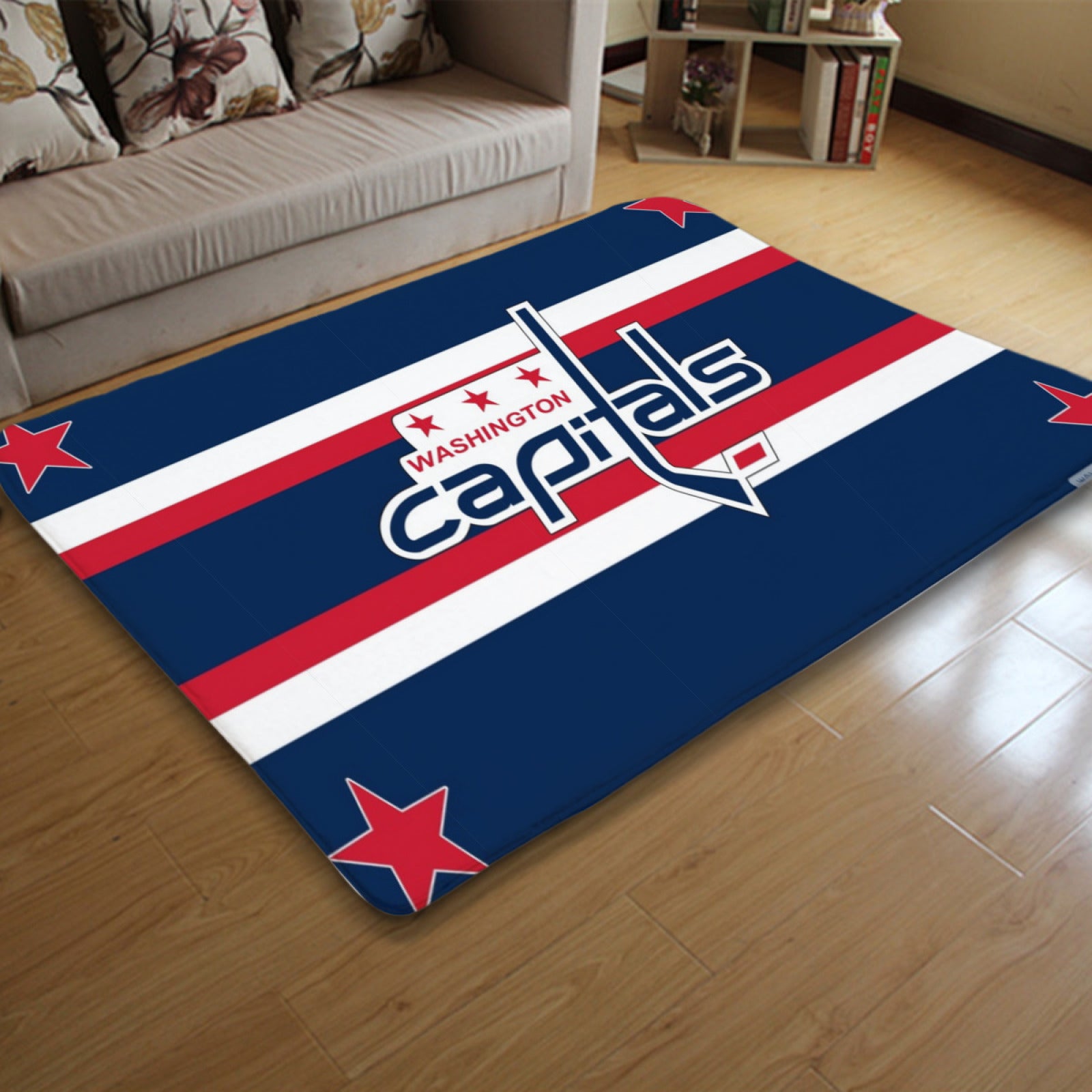 Washington Hockey Capitals Rugs Bedroom Living Room Bathroom Carpet Mat Rug