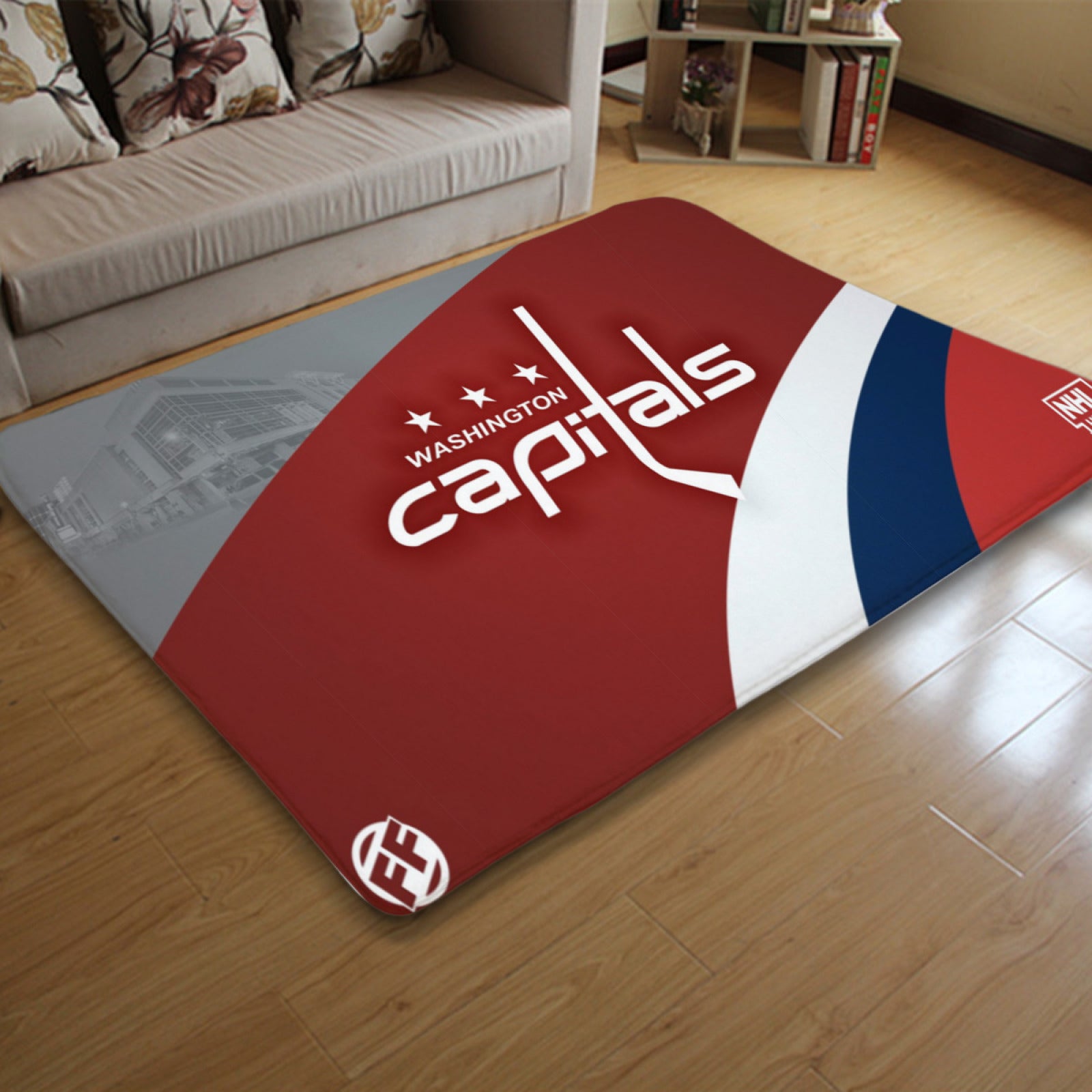 Washington Hockey Capitals Rugs Bedroom Living Room Bathroom Carpet Mat Rug