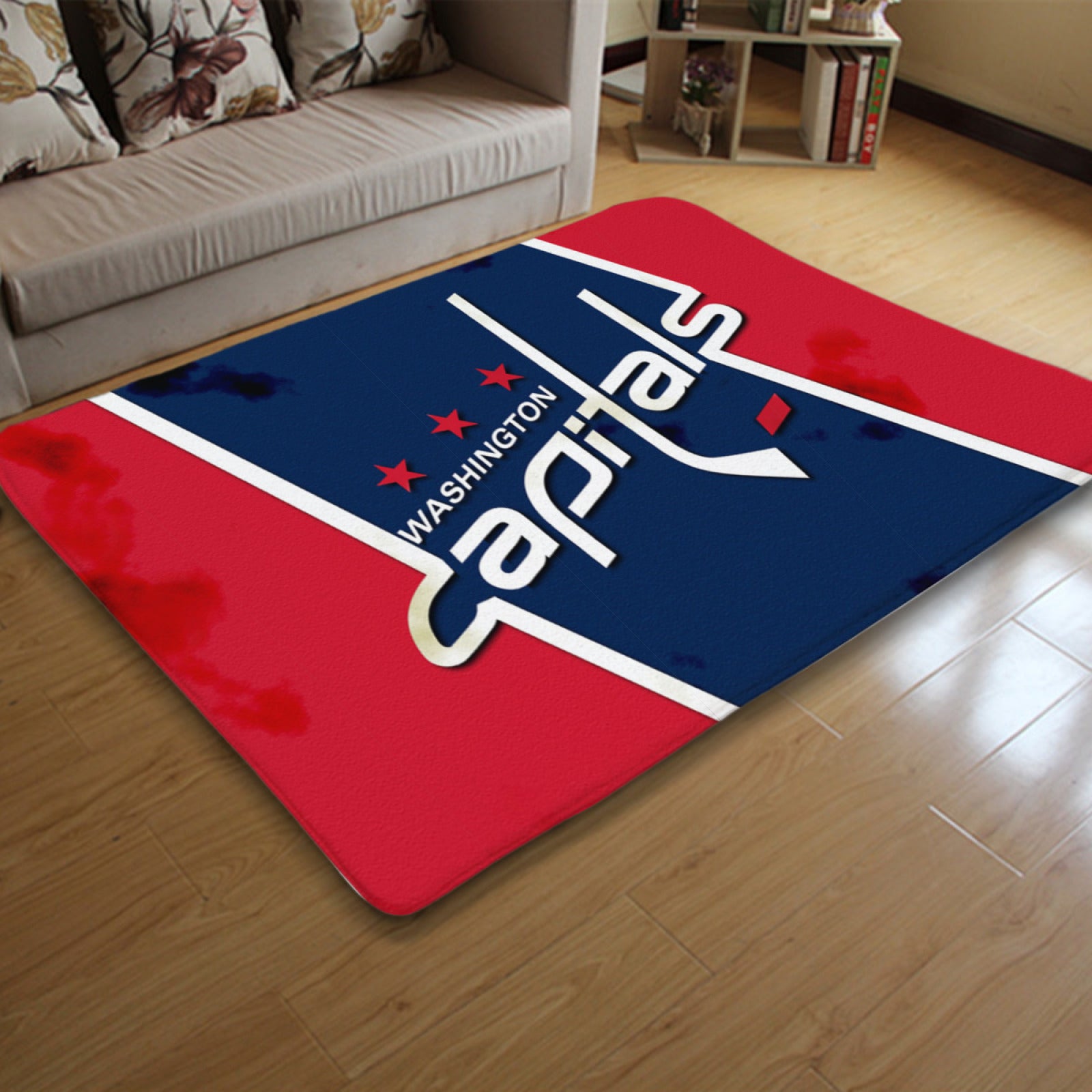 Washington Hockey Capitals Rugs Bedroom Living Room Bathroom Carpet Mat Rug