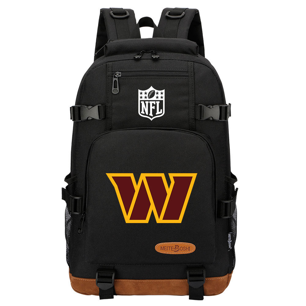 Washington Commanders Football Team Rugby Waterproof Backpack School Notebook Travel Bag