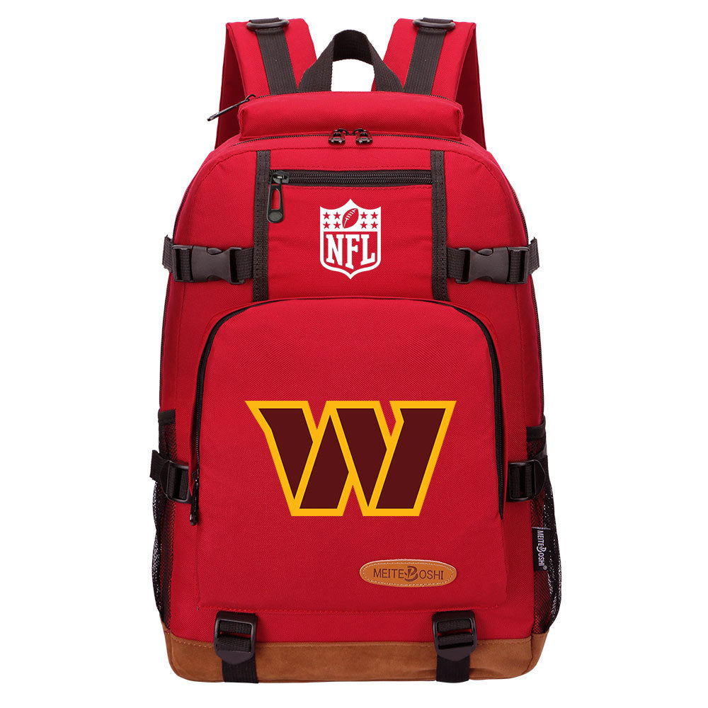 Washington Commanders Football Team Rugby Waterproof Backpack School Notebook Travel Bag