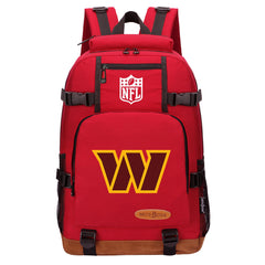 Washington Commanders Football Team Rugby Waterproof Backpack School Notebook Travel Bag