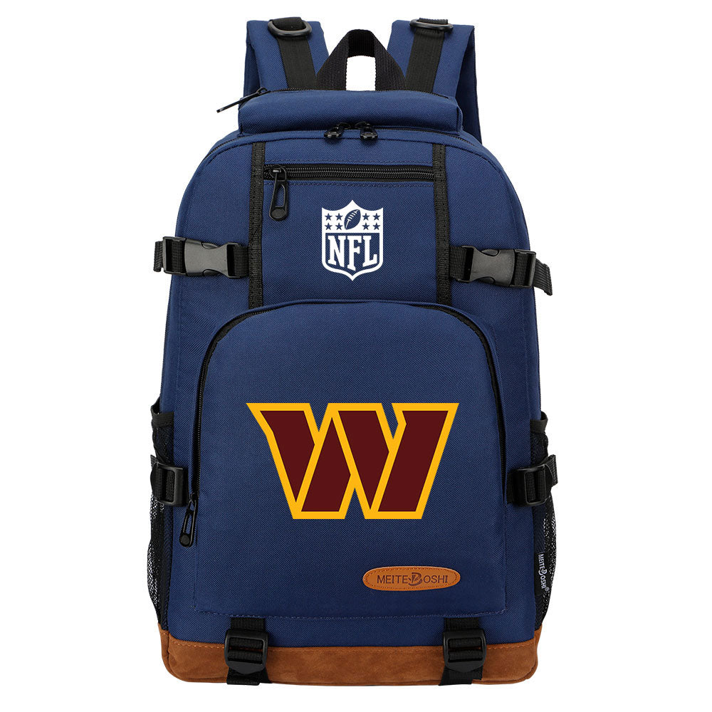 Washington Commanders Football Team Rugby Waterproof Backpack School Notebook Travel Bag