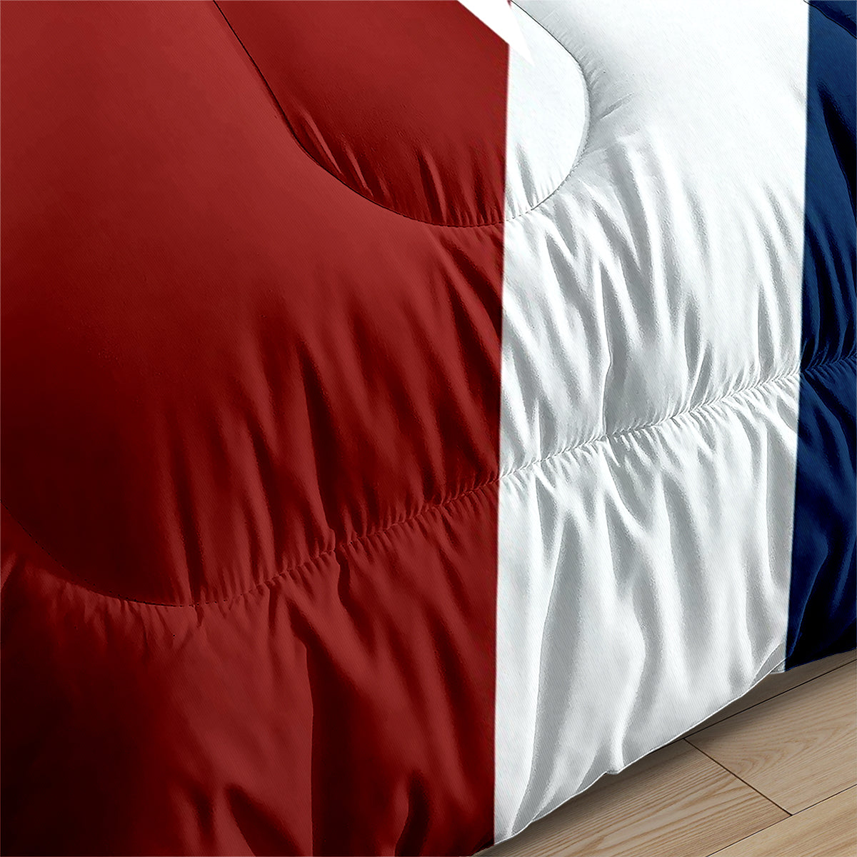 Washington Hockey Capitals Comforter Pillowcases 3PC Sets Blanket All Season Reversible Quilted Duvet