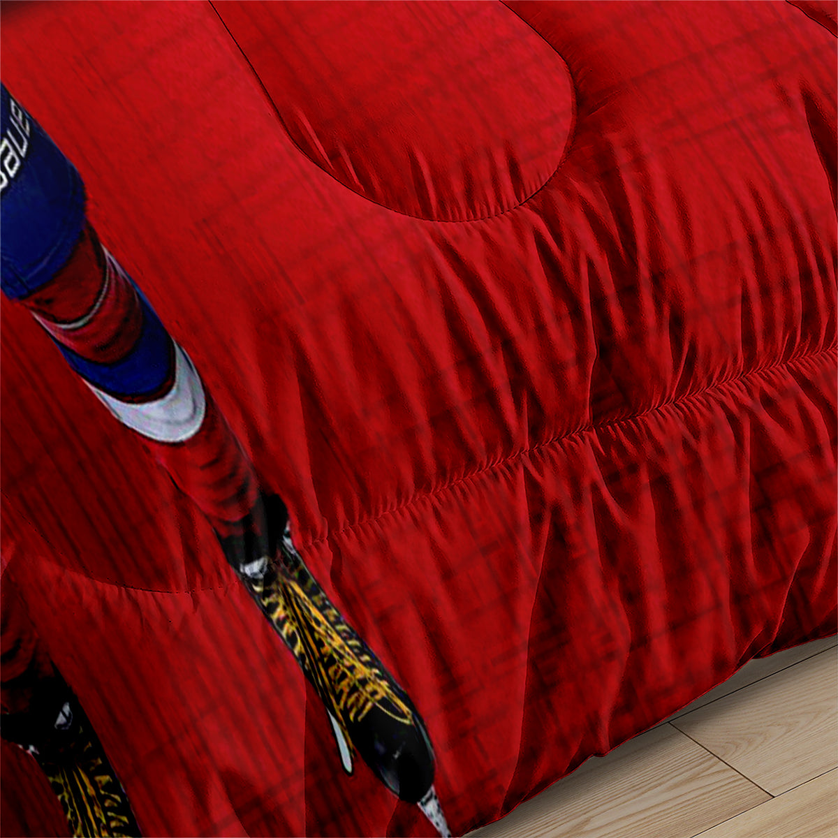 Washington Hockey Capitals Comforter Pillowcases 3PC Sets Blanket All Season Reversible Quilted Duvet