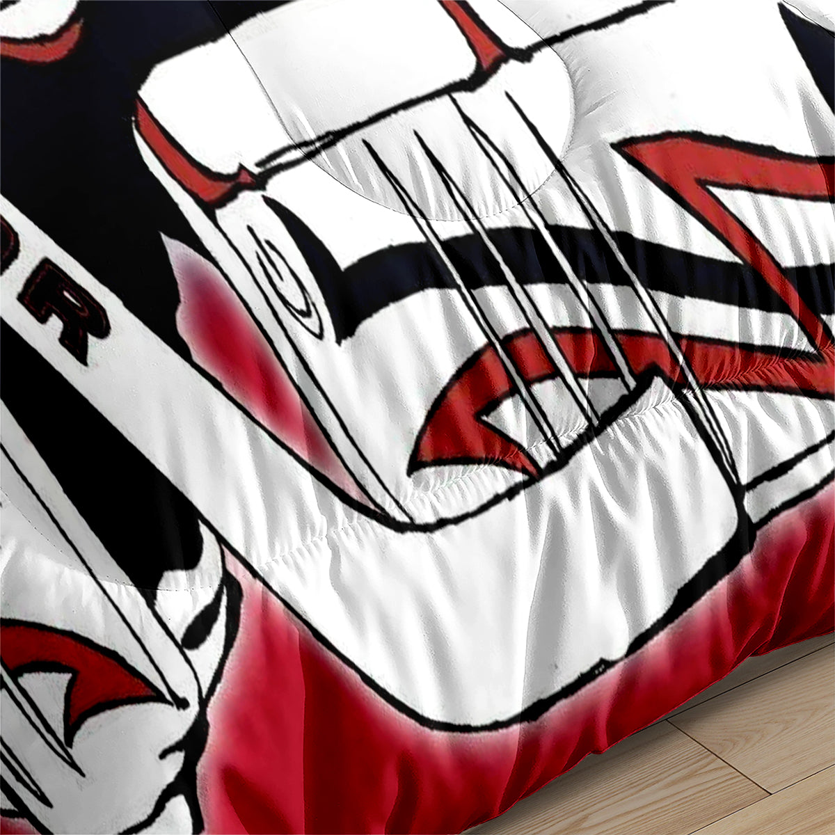 Washington Hockey Capitals Comforter Pillowcases 3PC Sets Blanket All Season Reversible Quilted Duvet