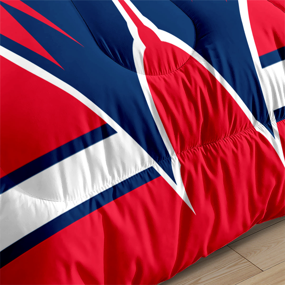 Washington Hockey Capitals Comforter Pillowcases 3PC Sets Blanket All Season Reversible Quilted Duvet