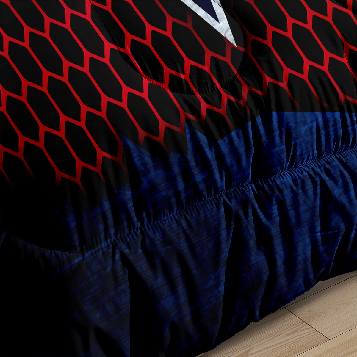 Washington Hockey Capitals Comforter Pillowcases 3PC Sets Blanket All Season Reversible Quilted Duvet