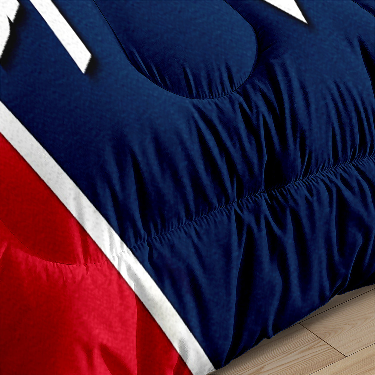 Washington Hockey Capitals Comforter Pillowcases 3PC Sets Blanket All Season Reversible Quilted Duvet