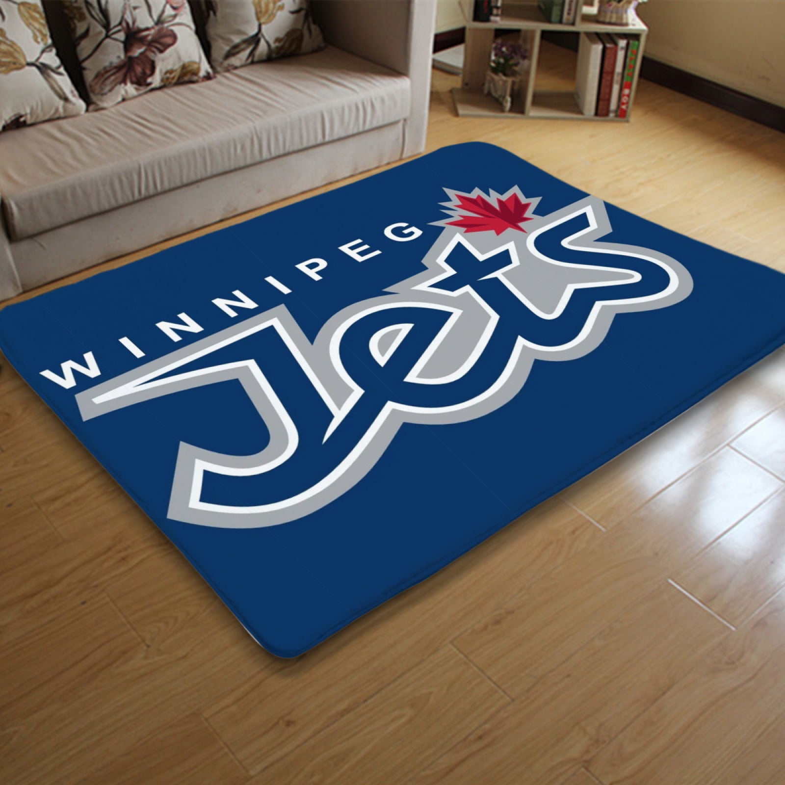 Winnipeg Jets Hockey Rugs Bedroom Living Room Bathroom Carpet Mat Rug