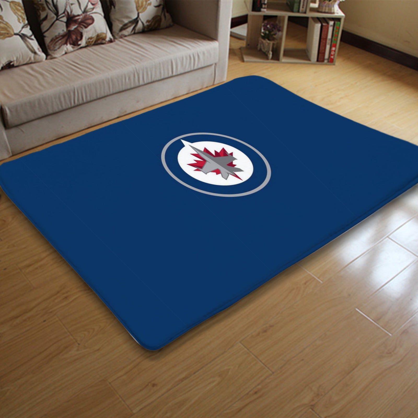 Winnipeg Jets Hockey Rugs Bedroom Living Room Bathroom Carpet Mat Rug