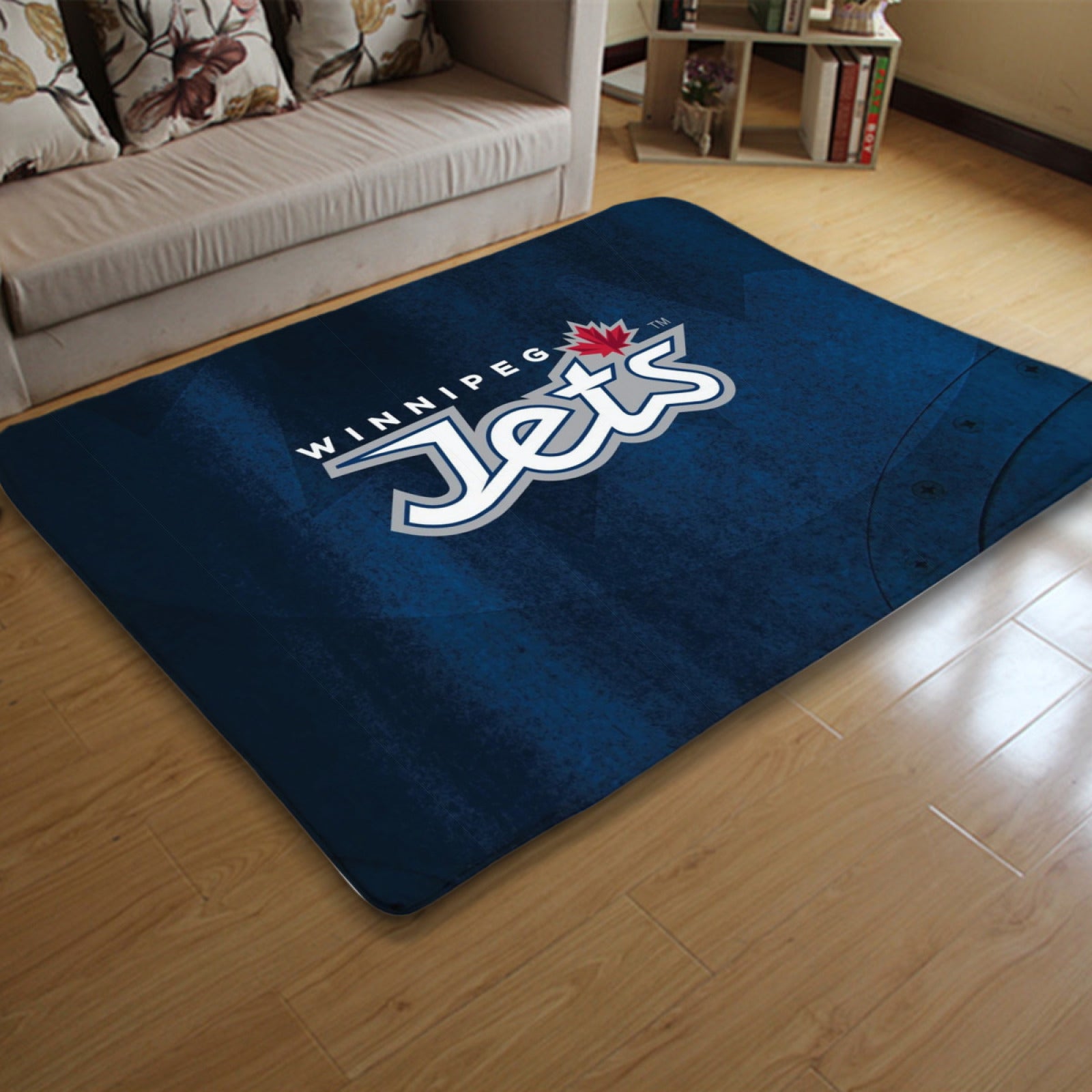 Winnipeg Jets Hockey Rugs Bedroom Living Room Bathroom Carpet Mat Rug