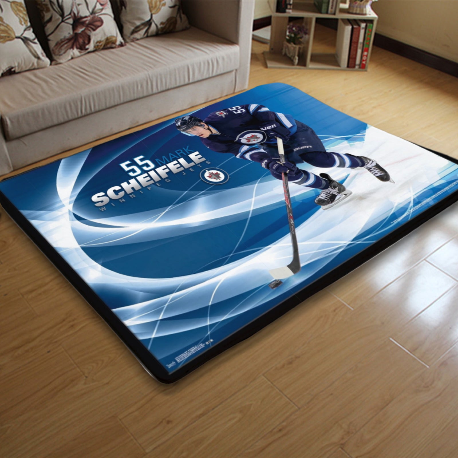 Winnipeg Jets Hockey Rugs Bedroom Living Room Bathroom Carpet Mat Rug