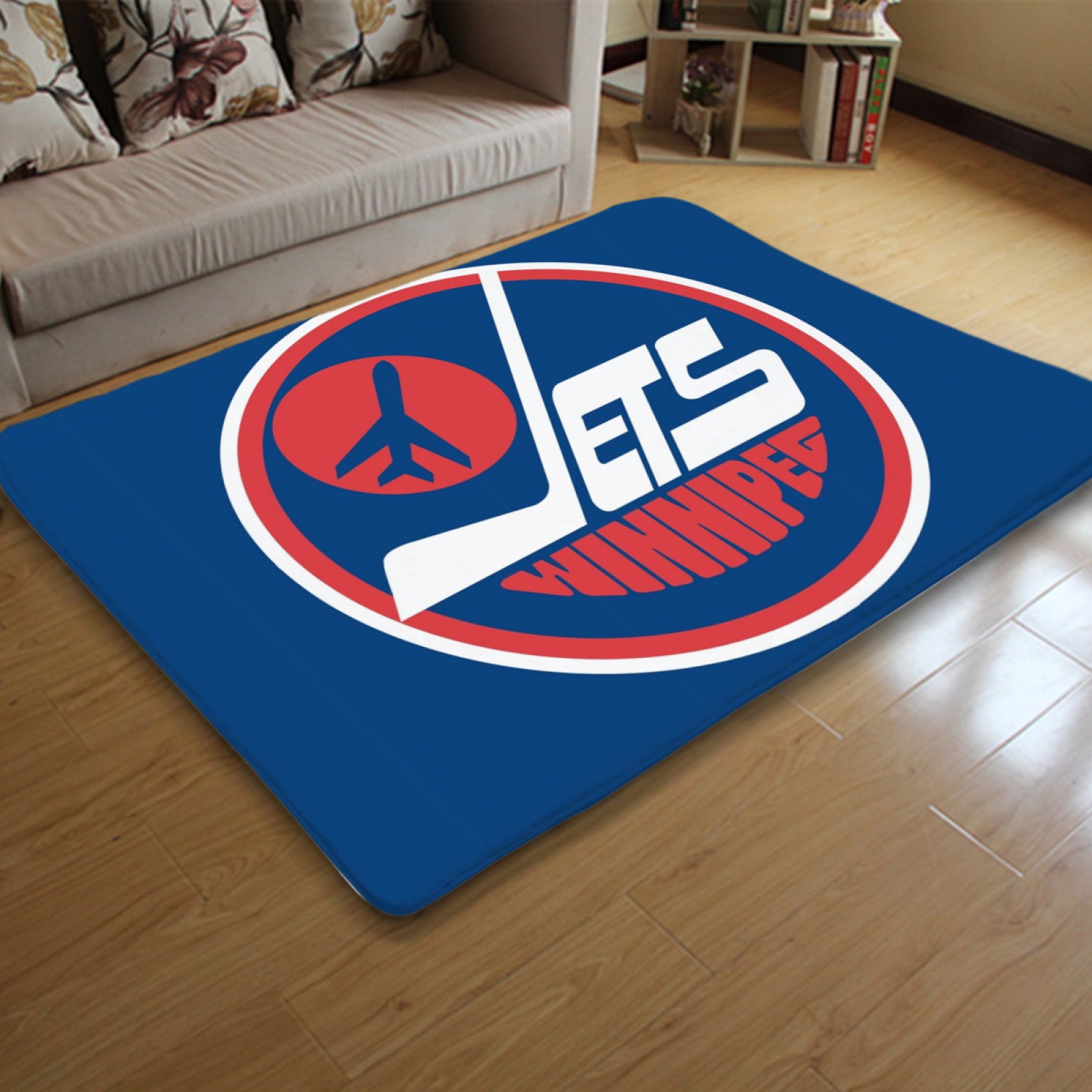 Winnipeg Jets Hockey Rugs Bedroom Living Room Bathroom Carpet Mat Rug