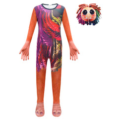 Pianosaurus Yarnaby Cosplay Costume for Boys Girls Bodysuit Halloween Fancy Jumpsuits