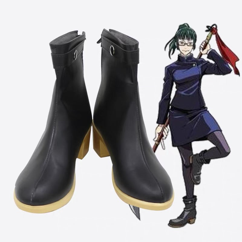 Jujutsu Kaisen‌ Zenin Maki Cosplay Shoes Boots Customized