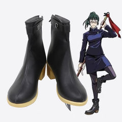 Jujutsu Kaisen‌ Zenin Maki Cosplay Shoes Boots Customized