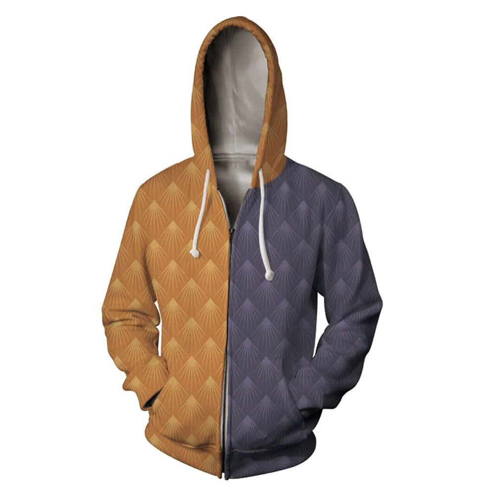 Harry Potter Hogwarts Legacy Men Women Casual Zipper Sweater Sweatshirt Jacket Coat