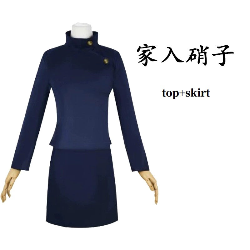 Anime Jujutsu Kaisen Sukuna Nobara Yuji Megumi Gojo Anime Cosplay Costume for Kids