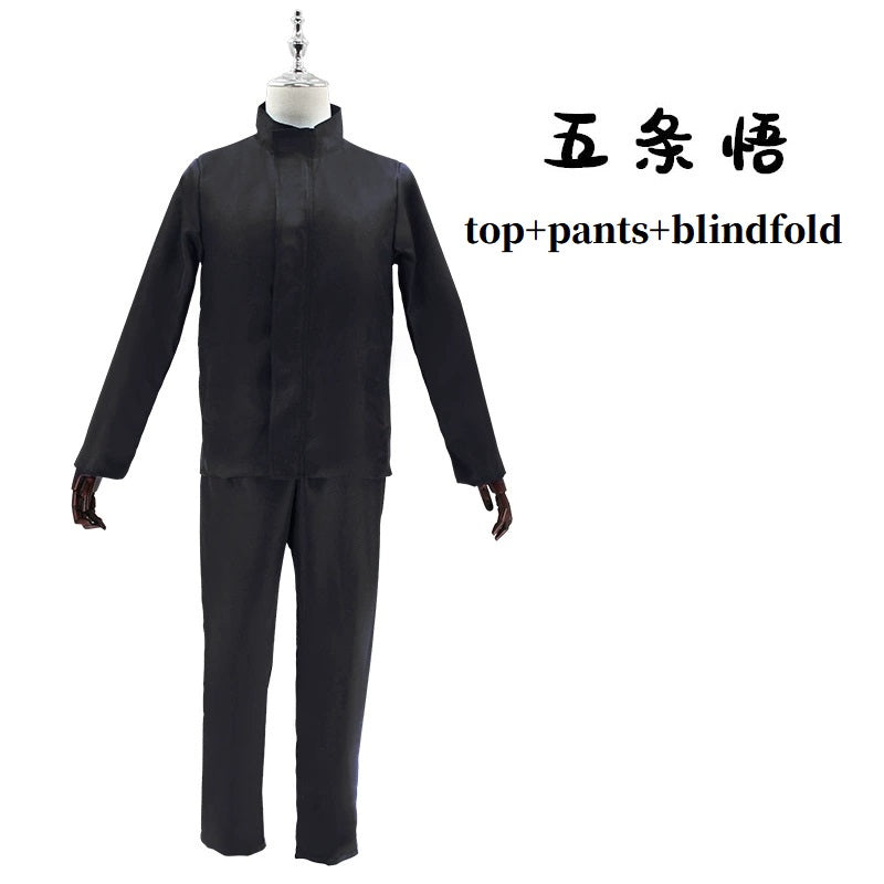 Anime Jujutsu Kaisen Sukuna Nobara Yuji Megumi Gojo Anime Cosplay Costume for Kids