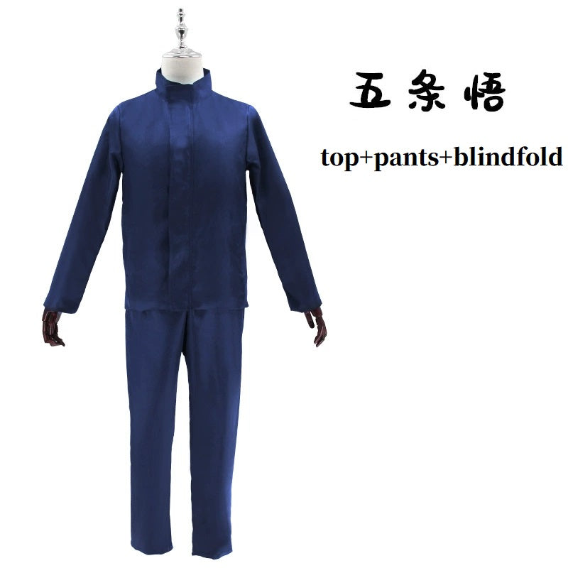Anime Jujutsu Kaisen Sukuna Nobara Yuji Megumi Gojo Anime Cosplay Costume for Kids