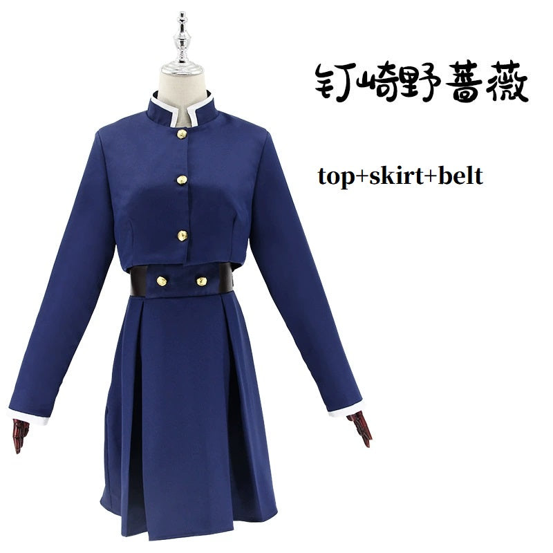 Anime Jujutsu Kaisen Sukuna Nobara Yuji Megumi Gojo Anime Cosplay Costume for Kids