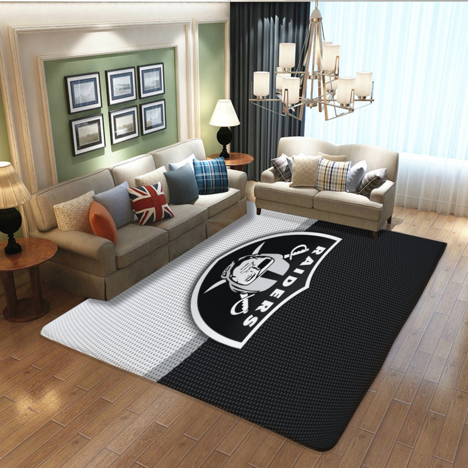 Las Vegas Rugby Raiders Rugs Bedroom Living Room Bathroom Carpet Mat Rug