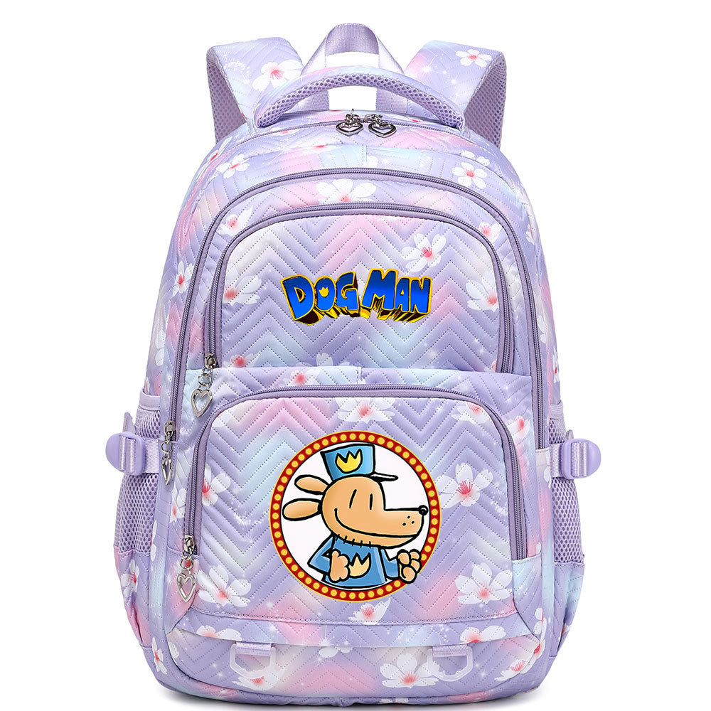 Dog Man Proof Backpack Notebook Travel Bags Casual School Bag For Middle School Students