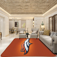 Denver Rugby Broncos Rugs Bedroom Living Room Bathroom Carpet Mat Rug