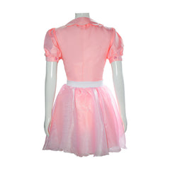 Barbie Pink Dress Cosplay Costume Full Set for Halloween