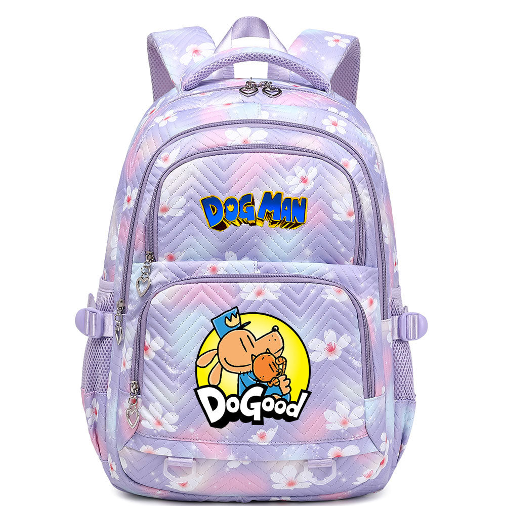 Dog Man Proof Backpack Notebook Travel Bags Casual School Bag For Middle School Students