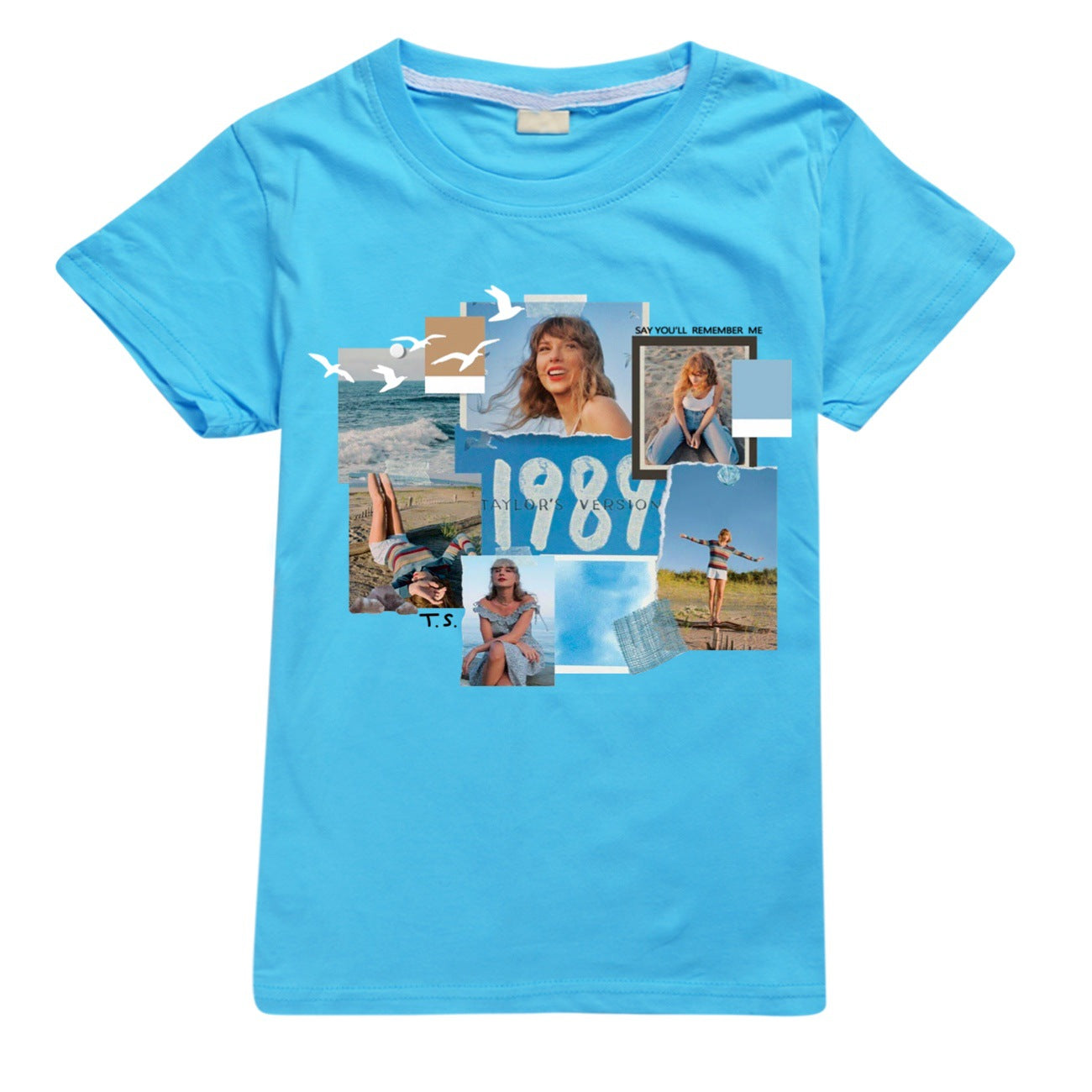 Taylor Swift Casual Sweatshirt Spring Autumn Short Sleeve T-Shirts for Kids