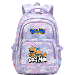 Dog Man Proof Backpack Notebook Travel Bags Casual School Bag For Middle School Students