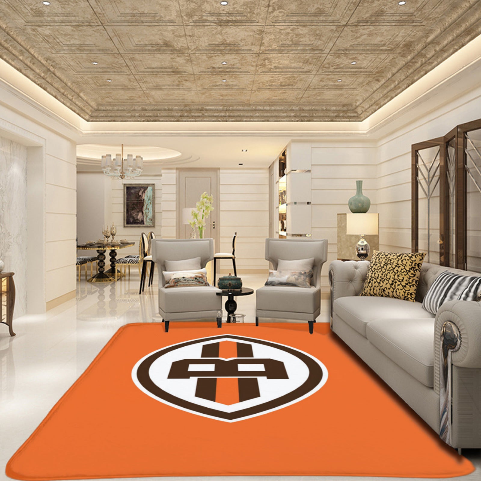 Cleveland Rugby Browns Rugs Bedroom Living Room Bathroom Carpet Mat Rug  chicago bears