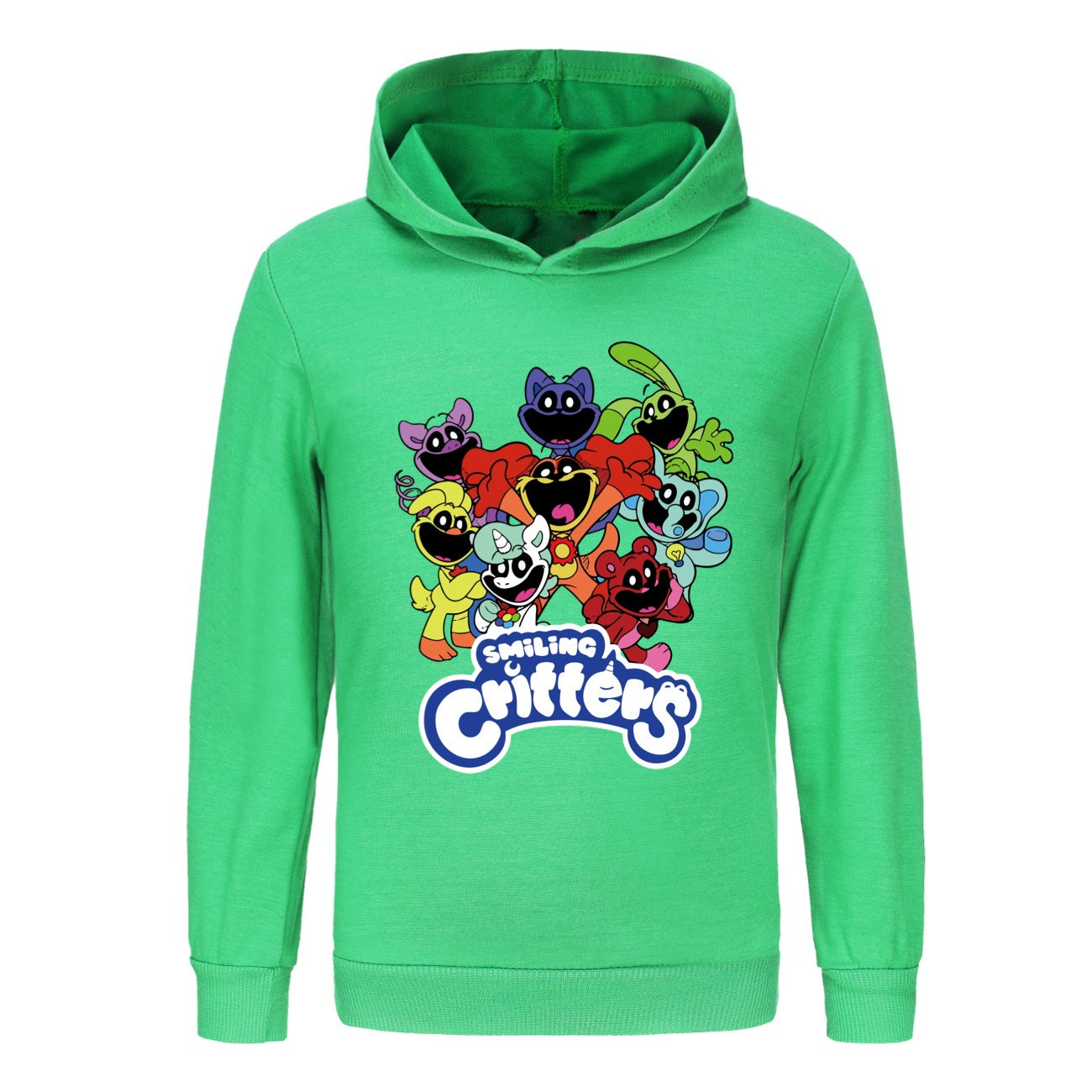 Smiling Critters Casual Sweatshirt Spring Autumn Hoodie for Kids