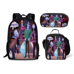 Vampirina Backpack Schoolbag Lunch Bag Pencil Bag for Kids Students 3PCS