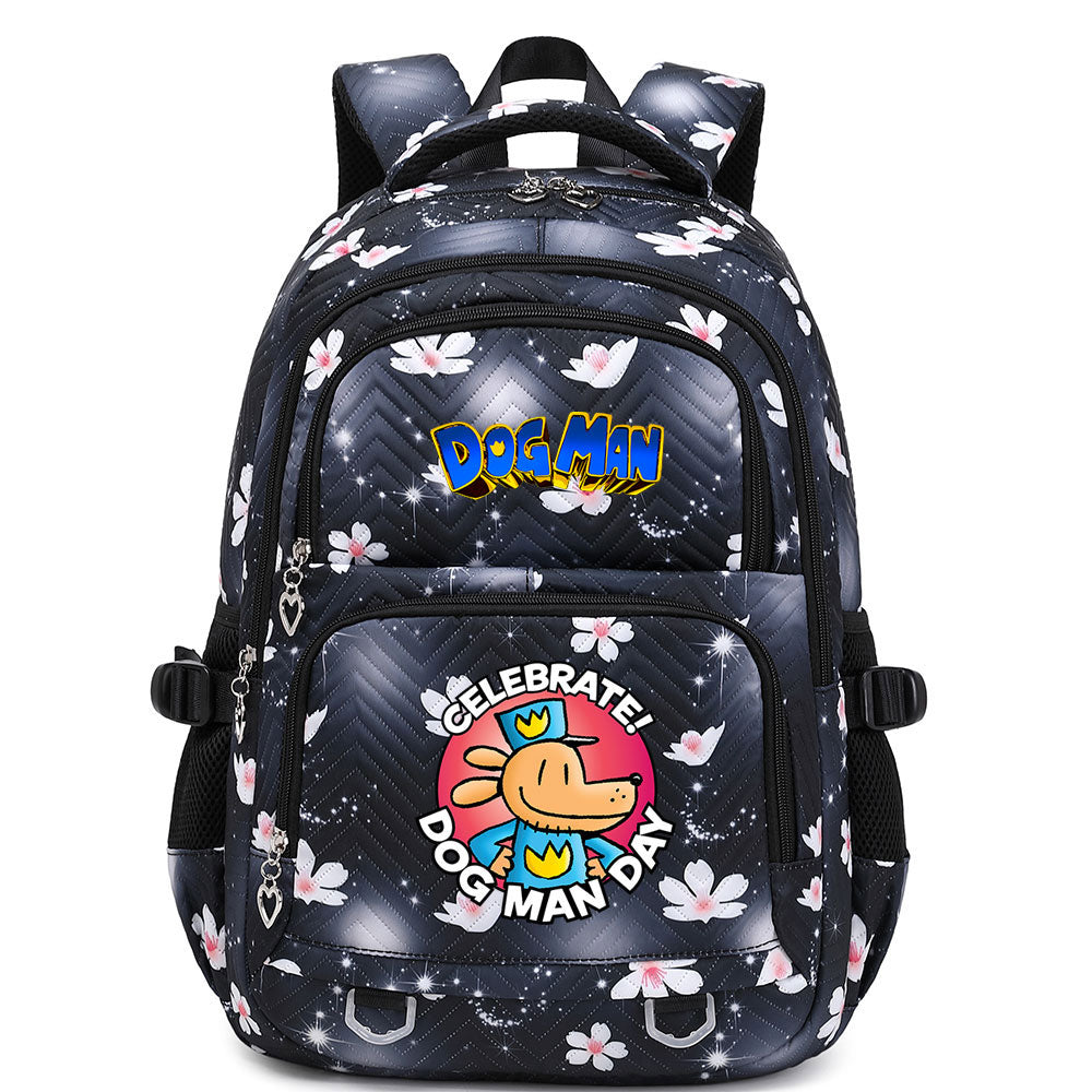 Dog Man Proof Backpack Notebook Travel Bags Casual School Bag For Middle School Students