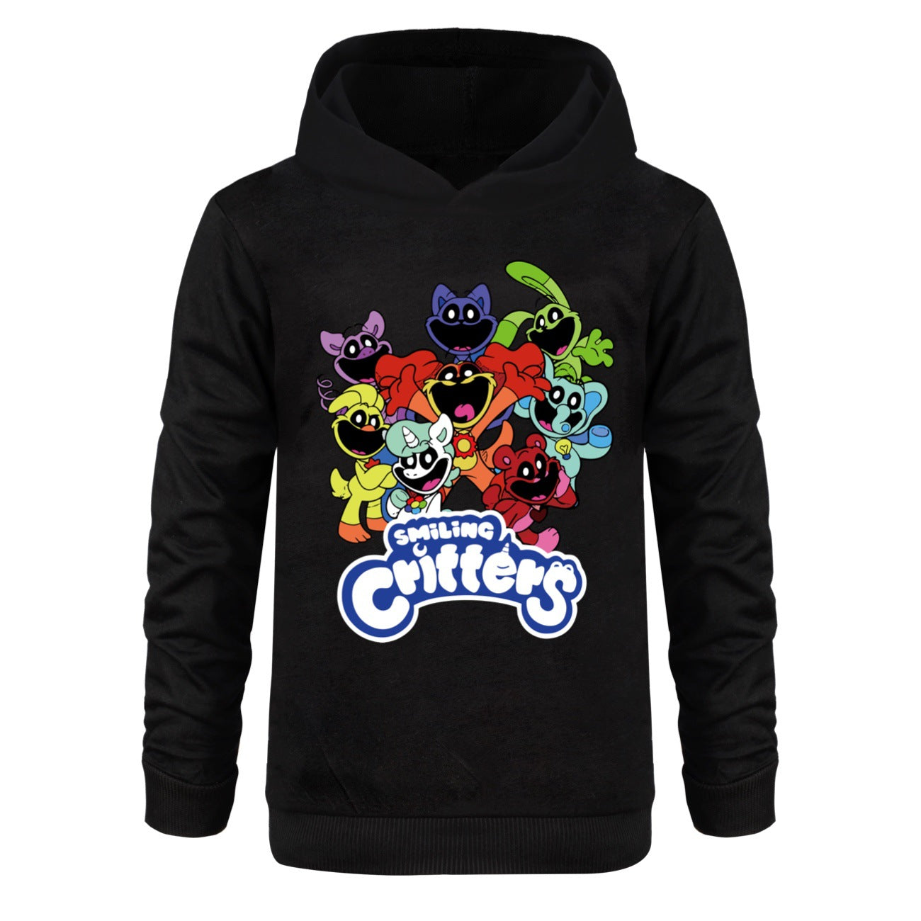 Smiling Critters Casual Sweatshirt Spring Autumn Hoodie for Kids