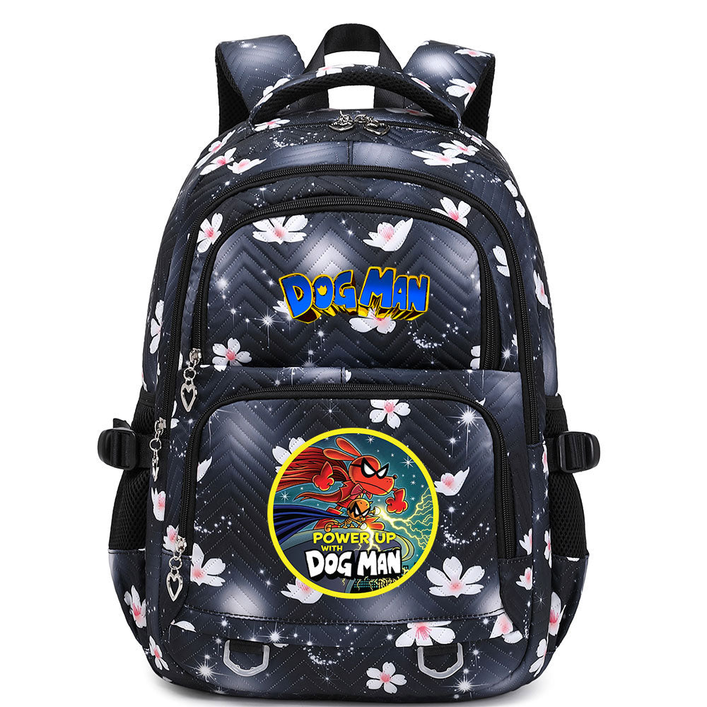 Dog Man Proof Backpack Notebook Travel Bags Casual School Bag For Middle School Students