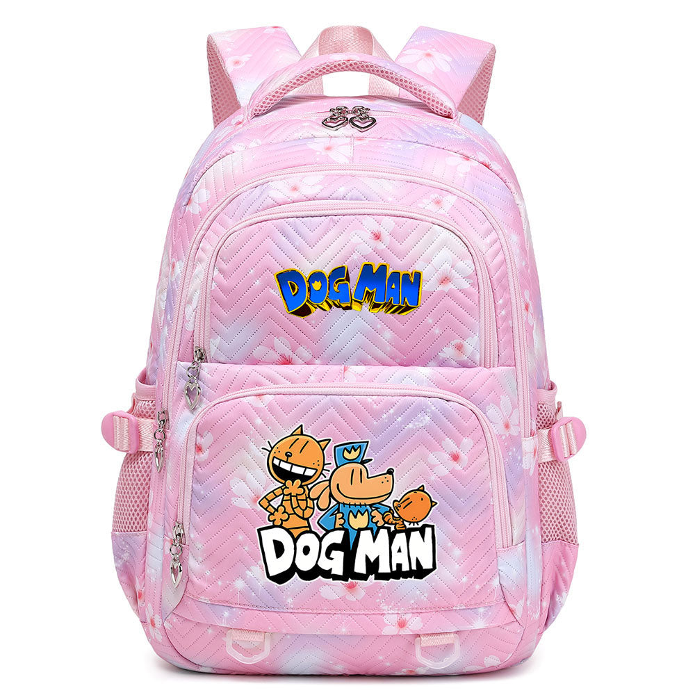 Dog Man Proof Backpack Notebook Travel Bags Casual School Bag For Middle School Students