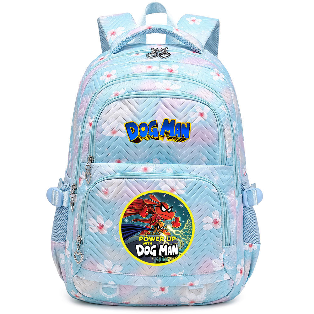 Dog Man Proof Backpack Notebook Travel Bags Casual School Bag For Middle School Students