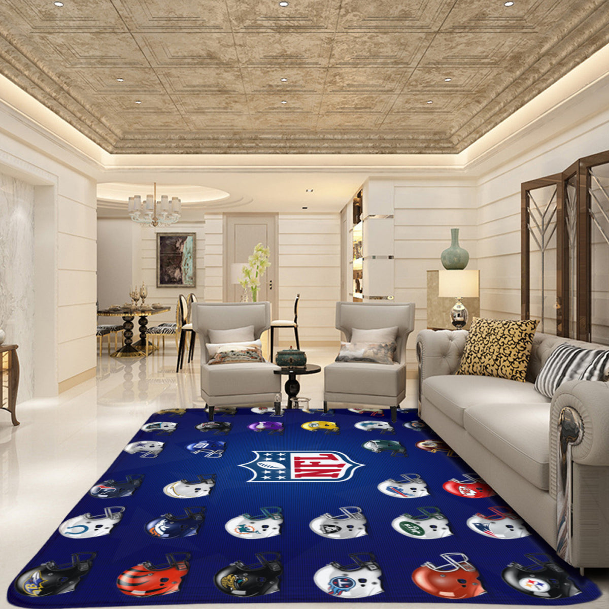 Rugby Football Team Rugs Bedroom Living Room Bathroom Carpet Mat Rug