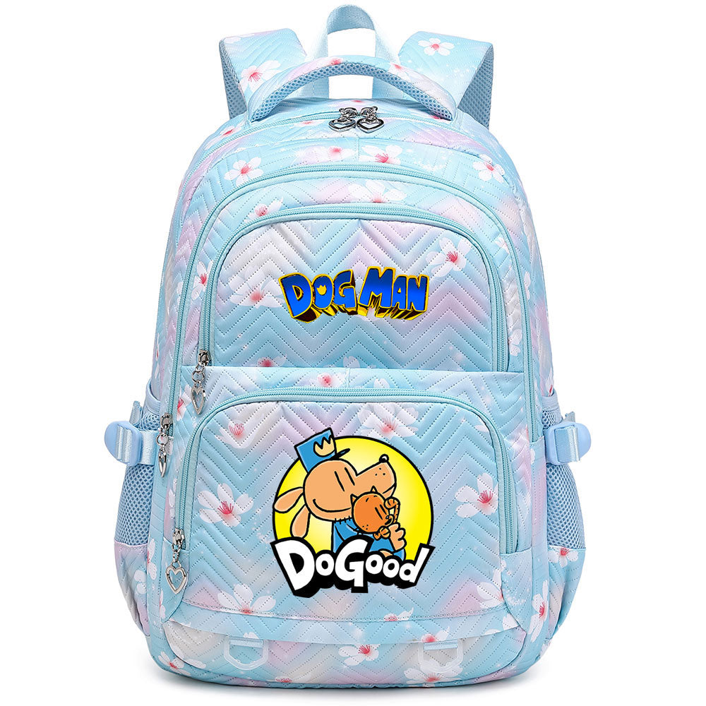 Dog Man Proof Backpack Notebook Travel Bags Casual School Bag For Middle School Students