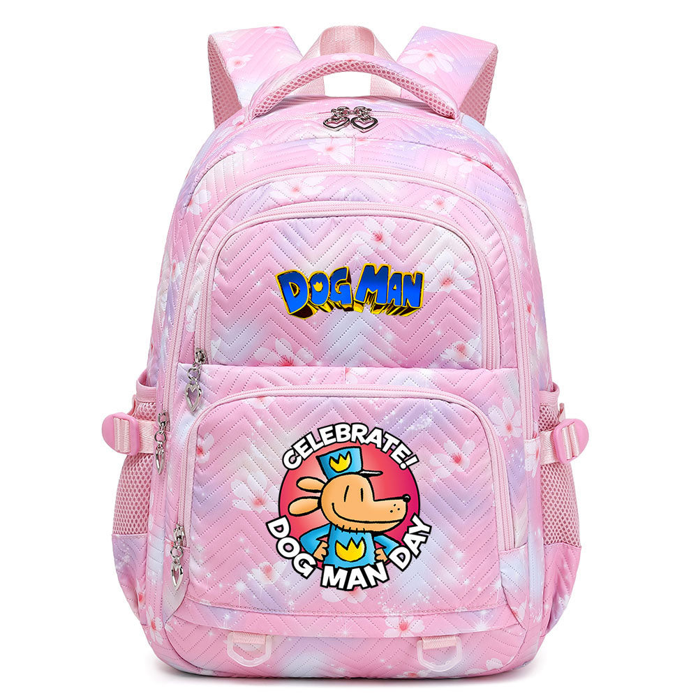 Dog Man Proof Backpack Notebook Travel Bags Casual School Bag For Middle School Students