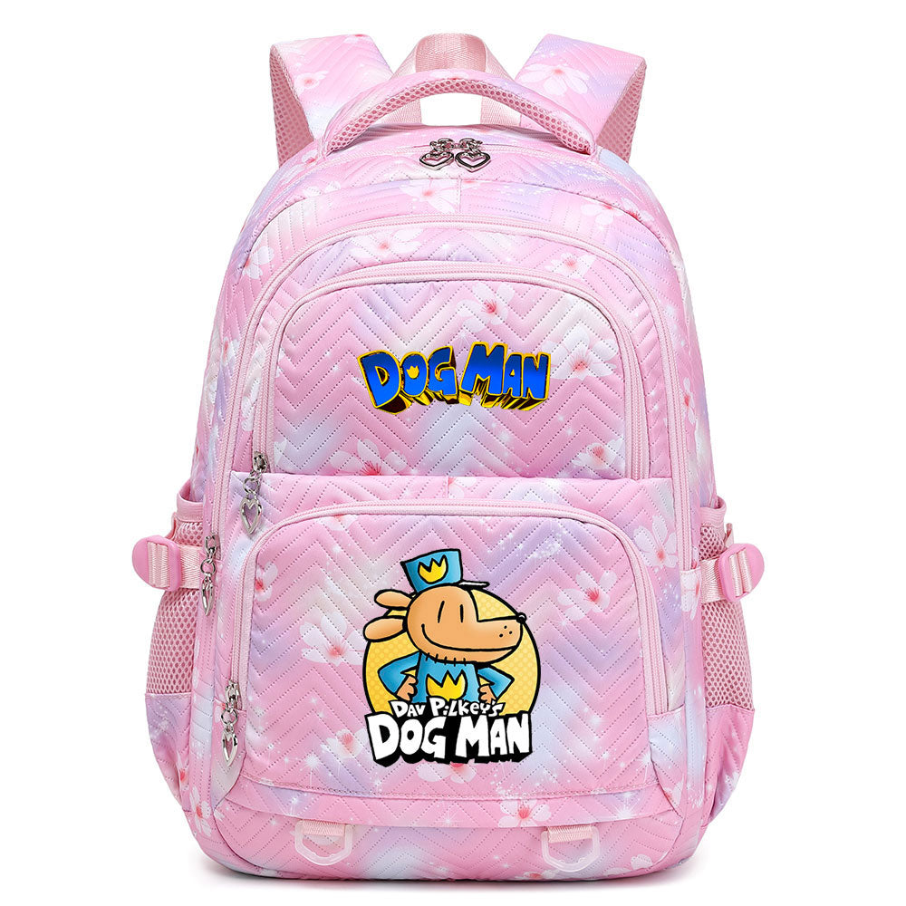 Dog Man Proof Backpack Notebook Travel Bags Casual School Bag For Middle School Students