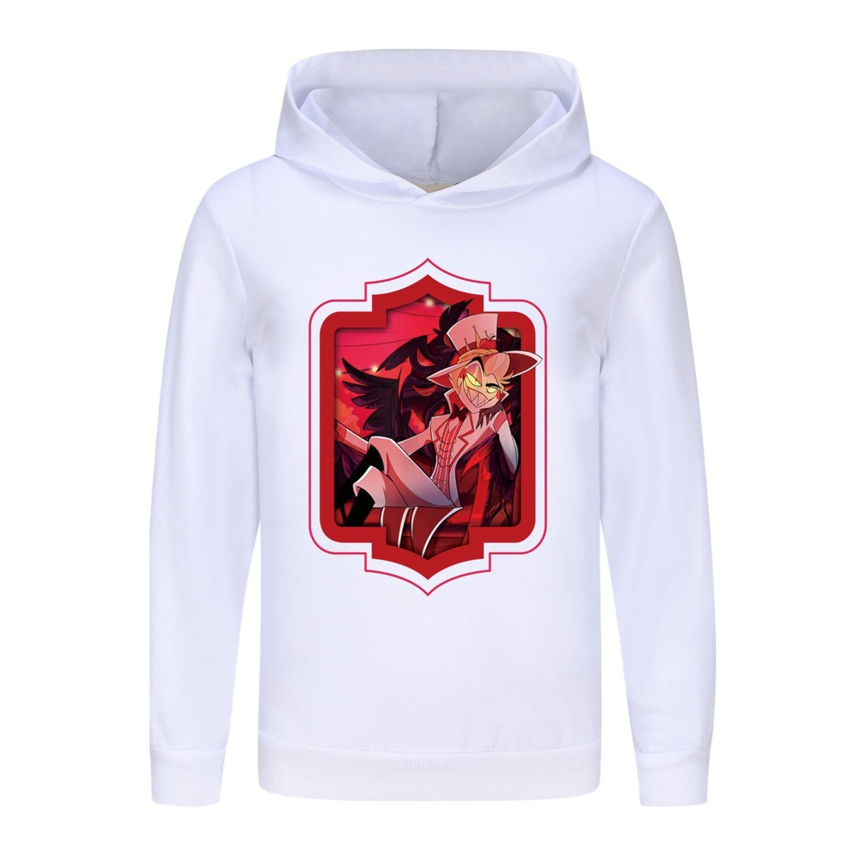 Hazbin Hotel Casual Sweatshirt Spring Autumn Hoodie for Kids