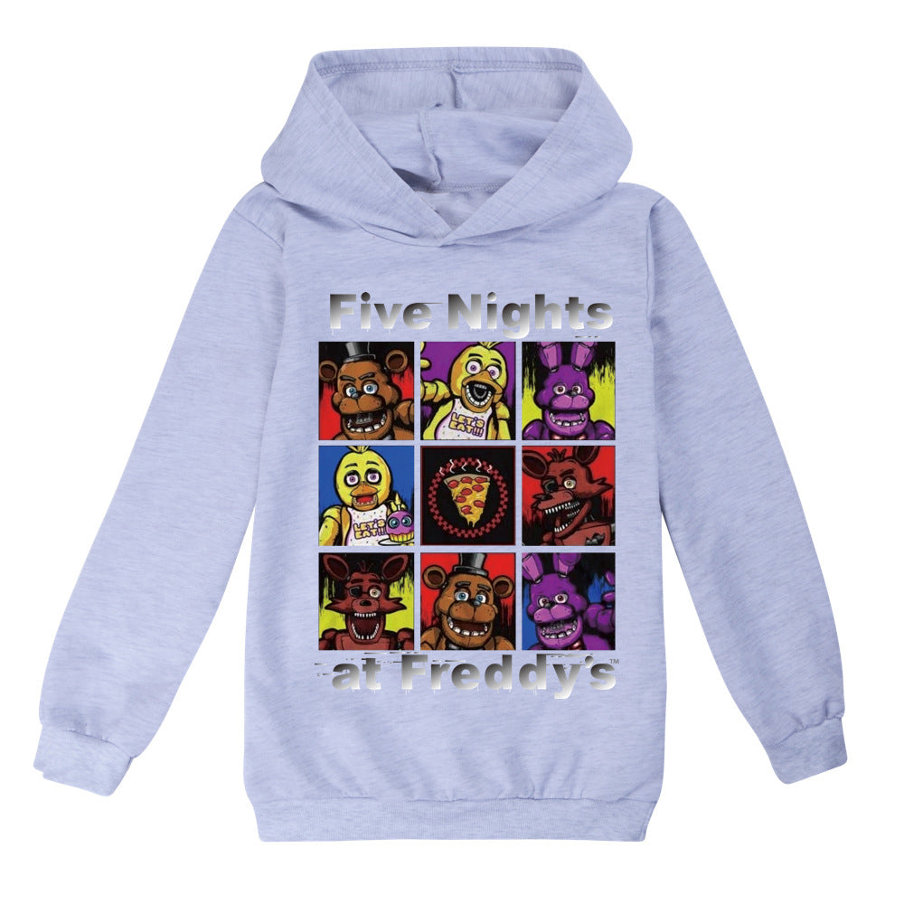 Five Nights at Freddys Casual Sweatshirt Spring Autumn Hoodie for Kids