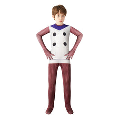 Shipwrecked Cosplay Costume with Mask Boys Girls Bodysuit Halloween Fancy Jumpsuits