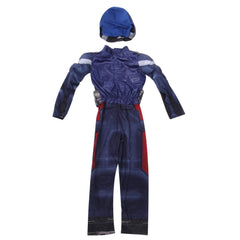 The Avengers Captain America Cosplay Costume with Mask Boys Girls Bodysuit Kids Halloween Fancy Jumpsuits